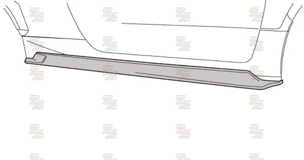 Garage Vary Side Step Set FRP - GR Yaris GXPA16 Gen 1 / 2 - RHDJapan